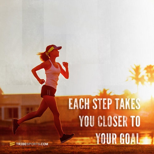 Each step takes you closer to the goal