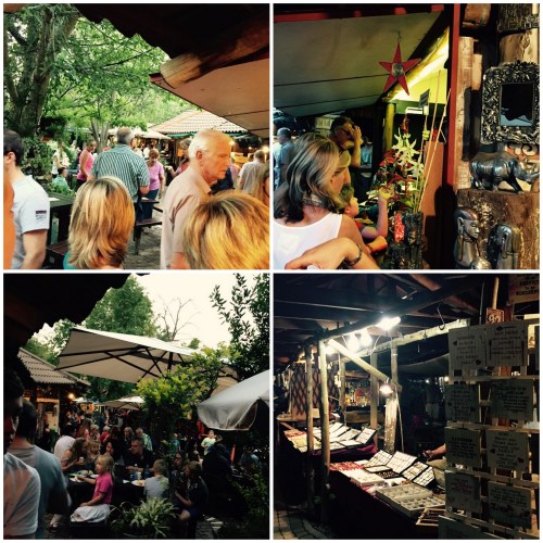 Bryanston organic market evening