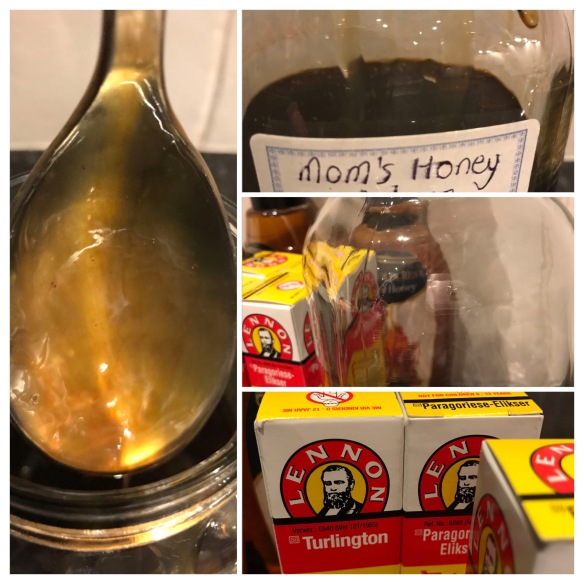 Honey cough mixture